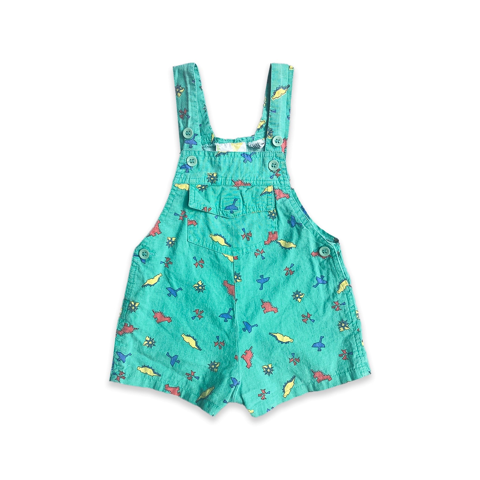 Retro Dinosaur Romper 12 - 18 Months Retro_Dinosaur_Romper_170 - Secondly