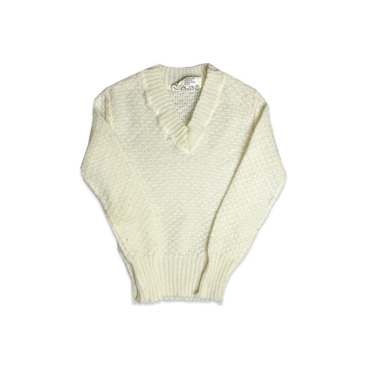 Retro Knitted Vneck Jumper 4 - 5 Years New Arrivals Winter Retro_Knitted_Vneck_Jumper_4 - 5_Years_402 - Secondly