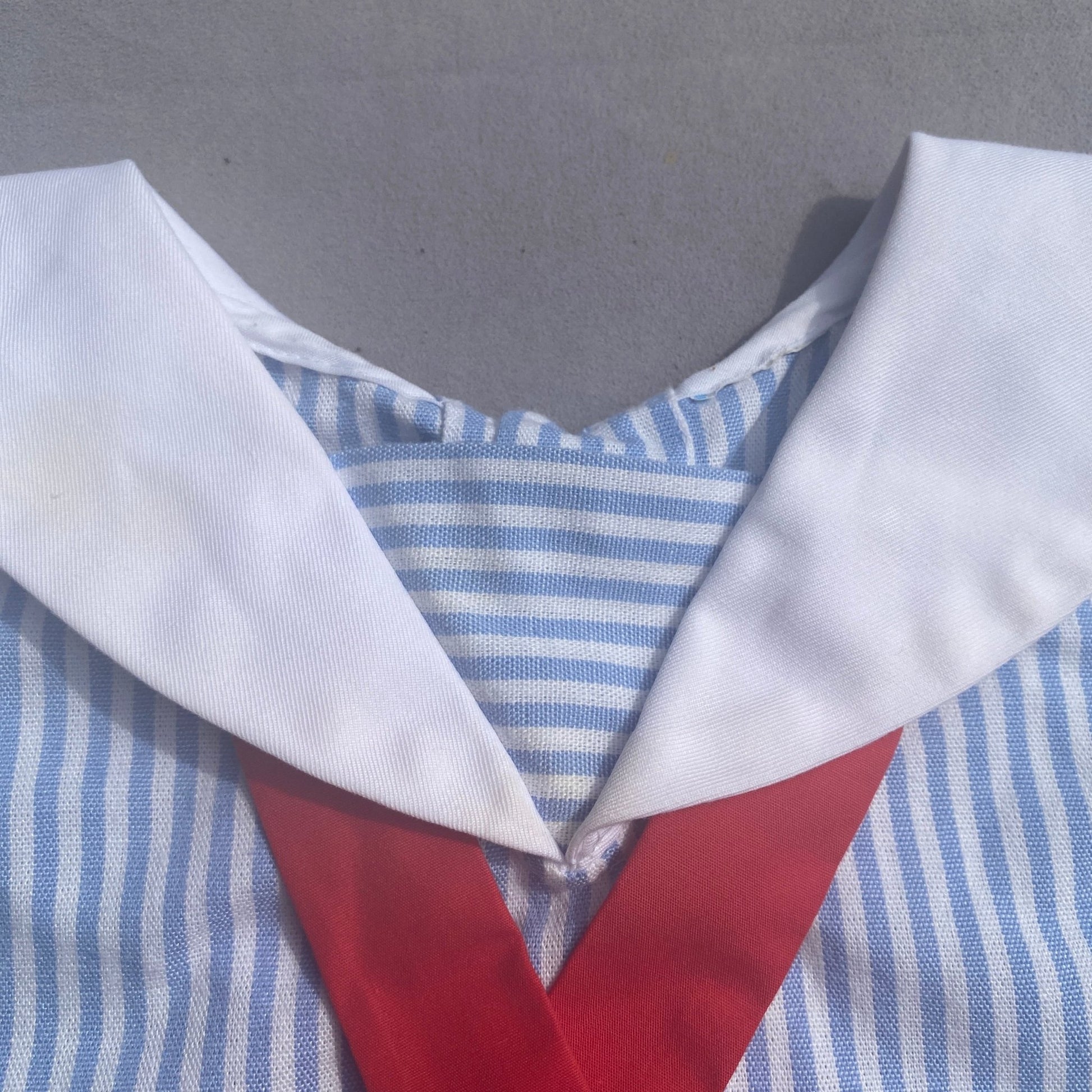 Sailor Stripe Collared Top 9 - 12 Months Sailor_Stripe_Collared_Top_174 - Secondly