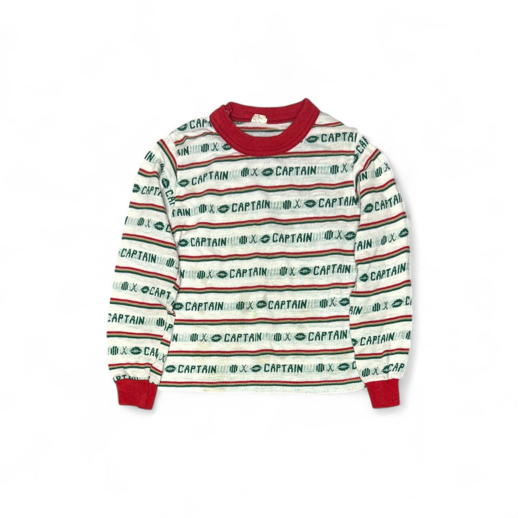 Sports Captain Stripe Tshirt New Arrivals Winter Sports_Captain_Stripe_Tshirt_5-6_Years_510 - Secondly