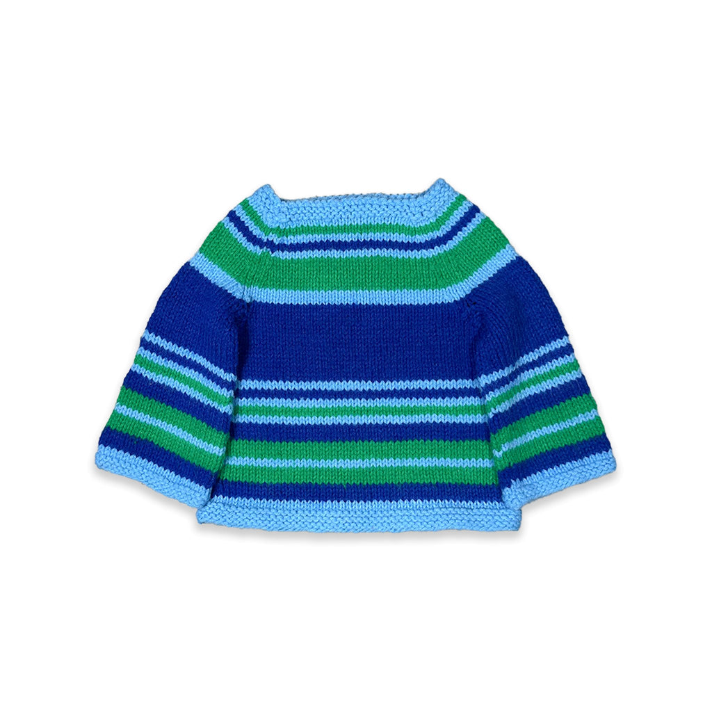 Stripe Handmade Knit 3 - 4 Years Knitted New Arrivals Stripe_Handmade_Knit_3 - 4_Years_303 - Secondly