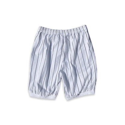 Striped Cuffed Baggy Trousers 6 - 9 Months Striped_Cuffed_Baggy_Trousers_157 - Secondly