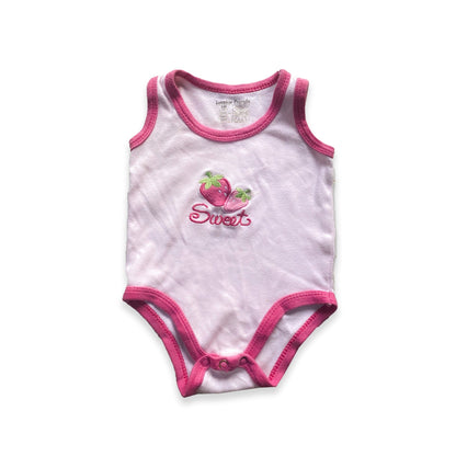 Sweet Strawberries Babygrow - Secondly