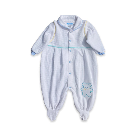 Teddy Bear All in One Sleepsuit 3 - 6 Months Teddy_Bear_All_in_One_Sleepsuit_160 - Secondly