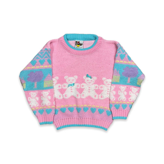 Teddy Bear Intarsia Knit 5 - 6 Years Knitted New Arrivals Teddy_Bear_Intarsia_Knit_5 - 6_Years_298 - Secondly