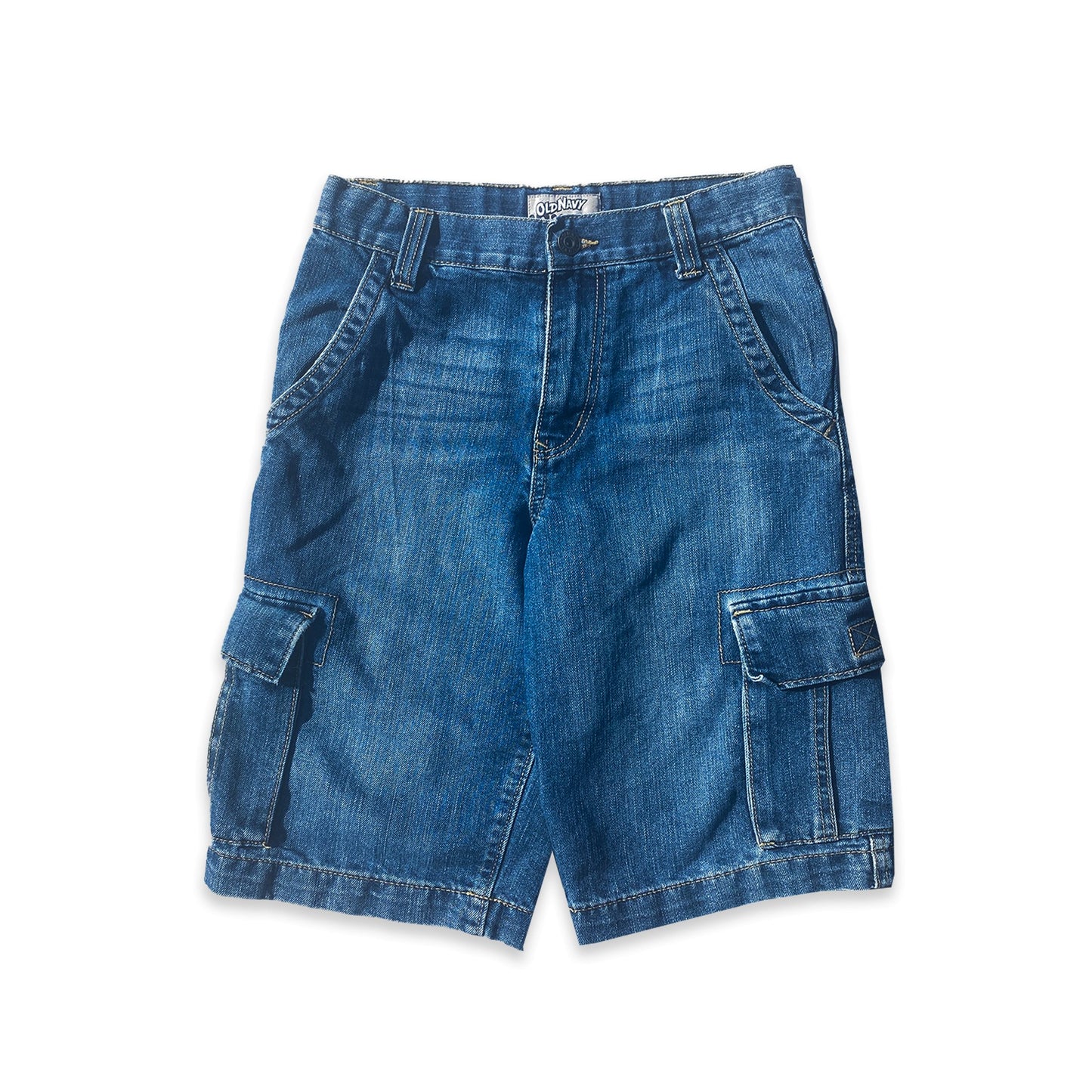Vintage Denim Cargo Shorts 11 - 12 Years Vintage_Denim_Cargo_Shorts_197 - Secondly