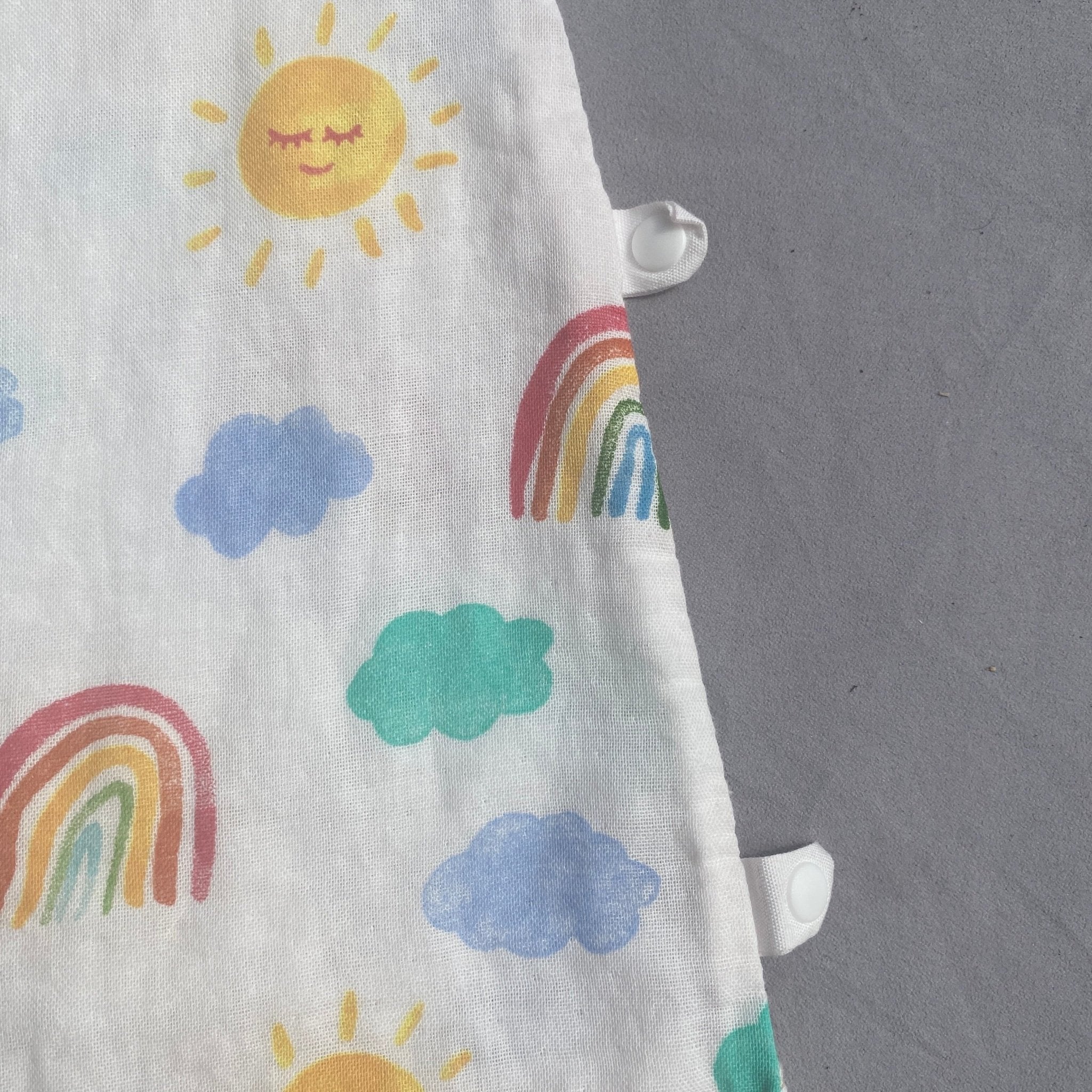 Vintage Rainbow Sunshine Print Sleeping Sack 1 - 2 Years Vintage_Rainbow_Sunshine_Print_Sleeping_Sack_188 - Secondly