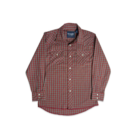 Wrangler Western Plaid Shirt 7 - 8 Years Shirt Winter Wrangler_Western_Plaid_Shirt__7 - 8_Years_415 - Secondly